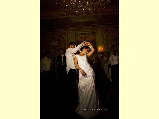 Bride & Groom on dance floor